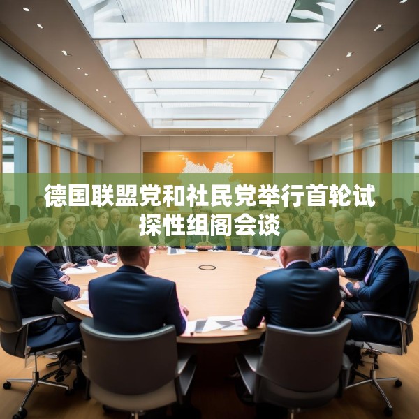 德国联盟党和社民党举行首轮试探性组阁会谈