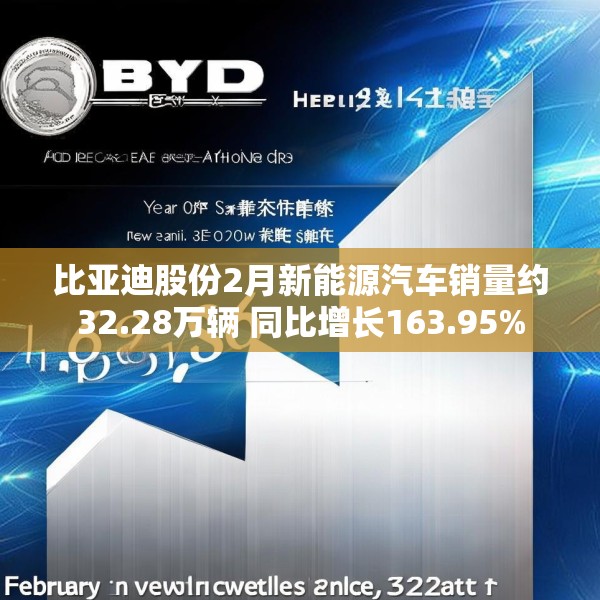 比亚迪股份2月新能源汽车销量约32.28万辆 同比增长163.95%