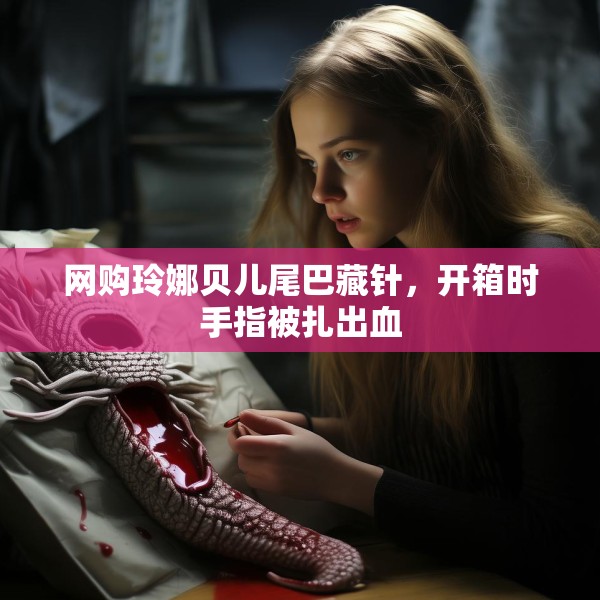 网购玲娜贝儿尾巴藏针，开箱时手指被扎出血
