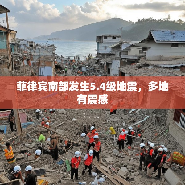 菲律宾南部发生5.4级地震，多地有震感