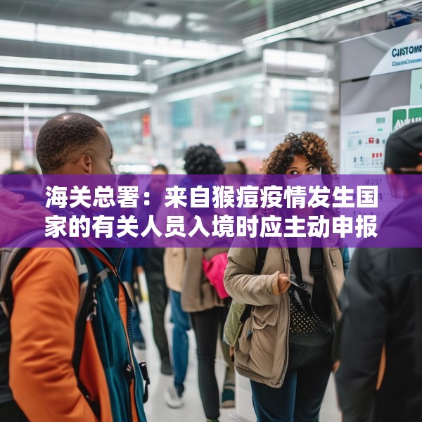 海关总署：来自猴痘疫情发生国家的有关人员入境时应主动申报
