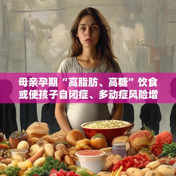 母亲孕期“高脂肪、高糖”饮食或使孩子自闭症、多动症风险增加