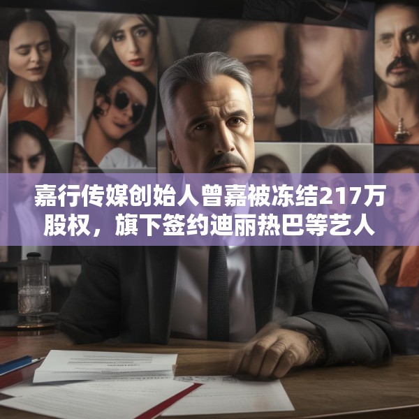 嘉行传媒创始人曾嘉被冻结217万股权，旗下签约迪丽热巴等艺人