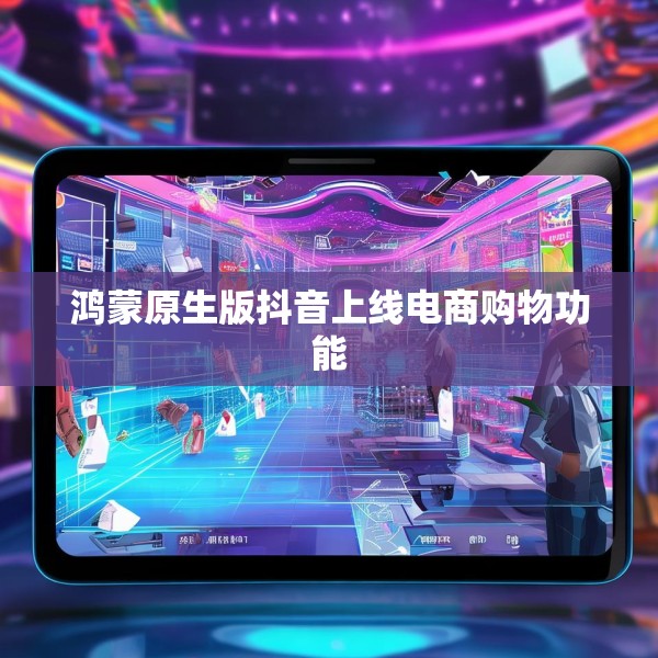 鸿蒙原生版抖音上线电商购物功能