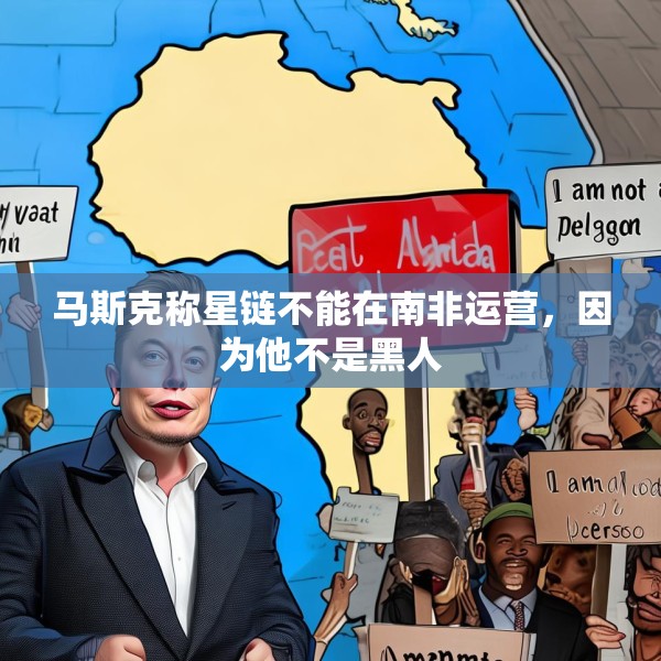 马斯克称星链不能在南非运营，因为他不是黑人