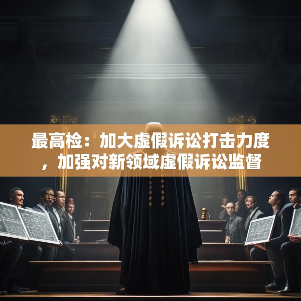 最高检：加大虚假诉讼打击力度，加强对新领域虚假诉讼监督
