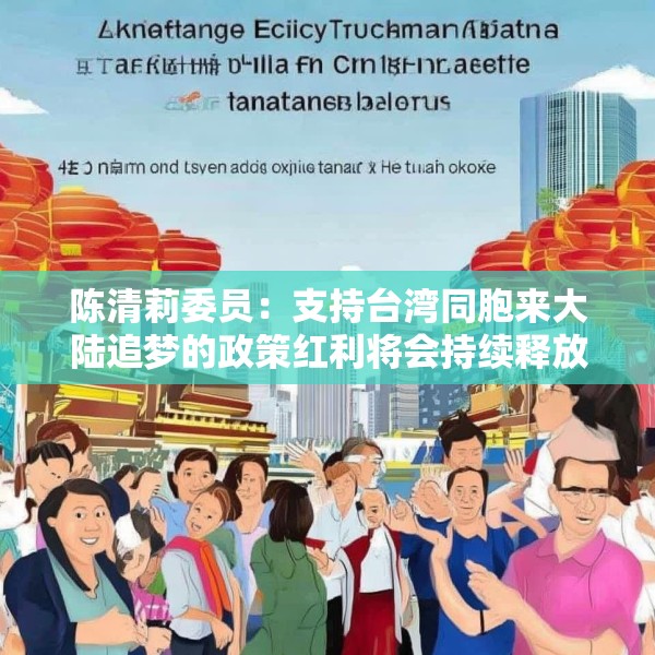 陈清莉委员：支持台湾同胞来大陆追梦的政策红利将会持续释放