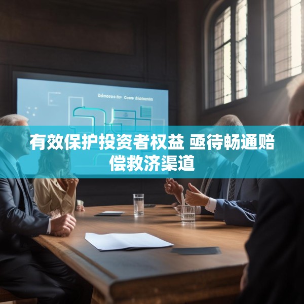 有效保护投资者权益 亟待畅通赔偿救济渠道
