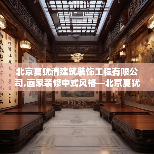 北京夏犹清建筑装饰工程有限公司,画家装修中式风格—北京夏犹清建筑装饰工程有限公司164.a40b41c44fgy.5176682
