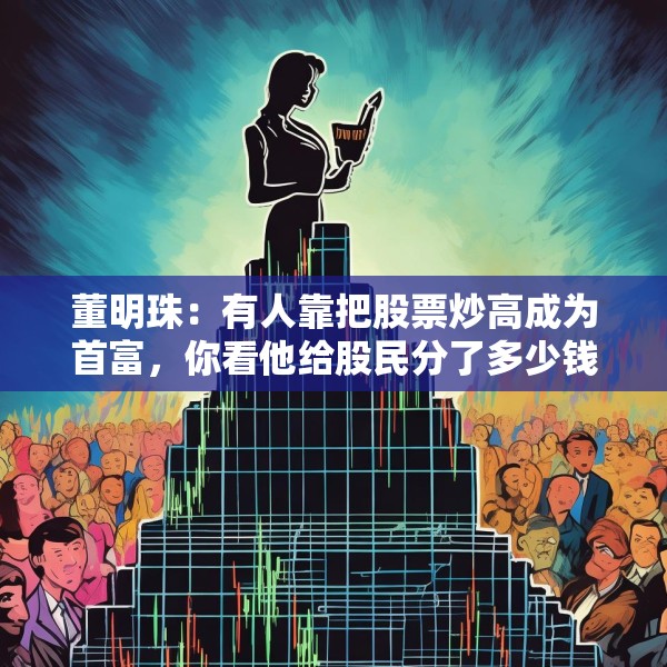 董明珠：有人靠把股票炒高成为首富，你看他给股民分了多少钱