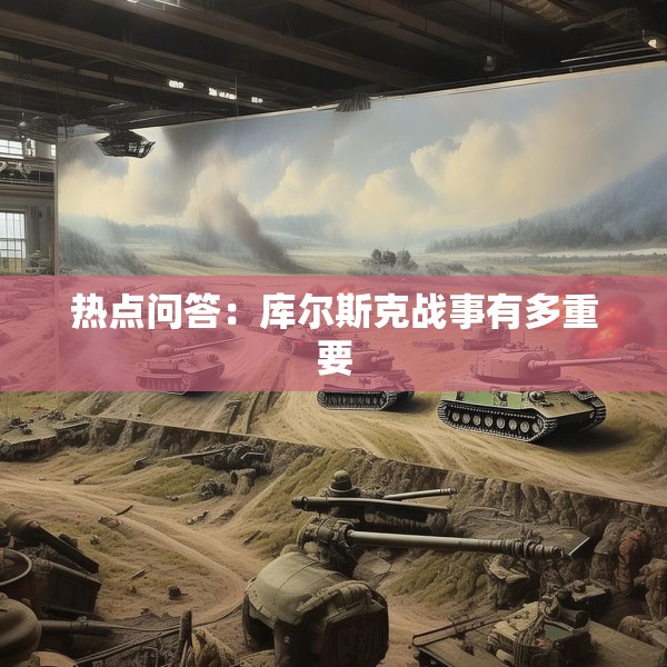 热点问答：库尔斯克战事有多重要