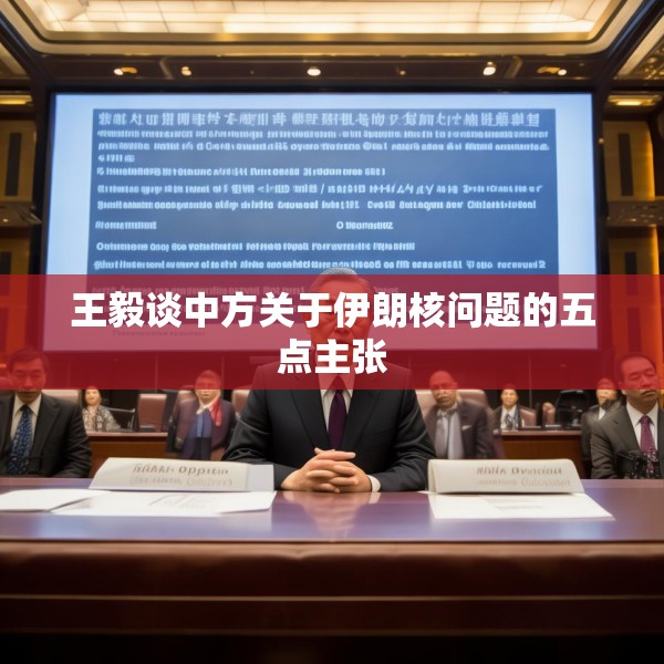 王毅谈中方关于伊朗核问题的五点主张
