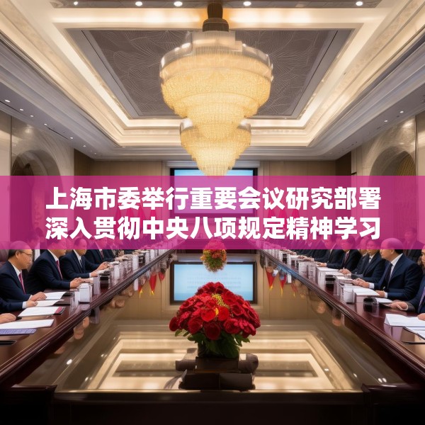 上海市委举行重要会议研究部署深入贯彻中央八项规定精神学习教育工作