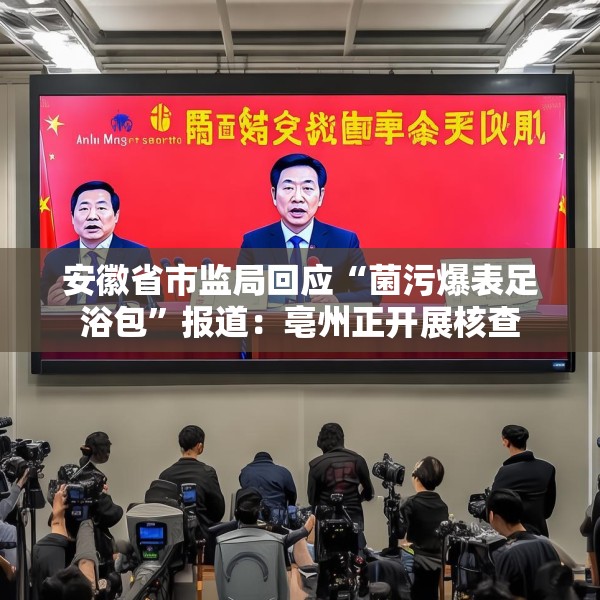 安徽省市监局回应“菌污爆表足浴包”报道：亳州正开展核查