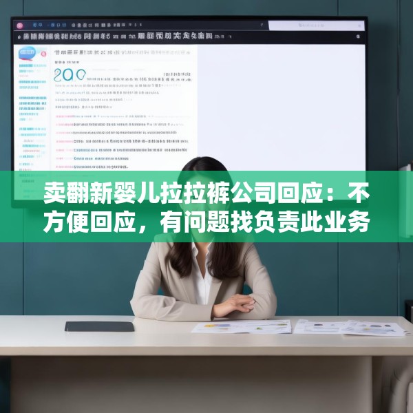 卖翻新婴儿拉拉裤公司回应：不方便回应，有问题找负责此业务的人