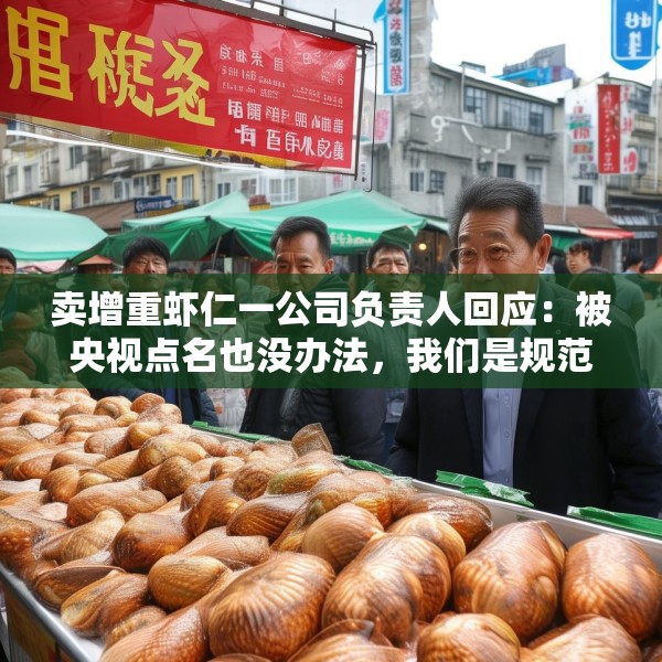 卖增重虾仁一公司负责人回应：被央视点名也没办法，我们是规范的
