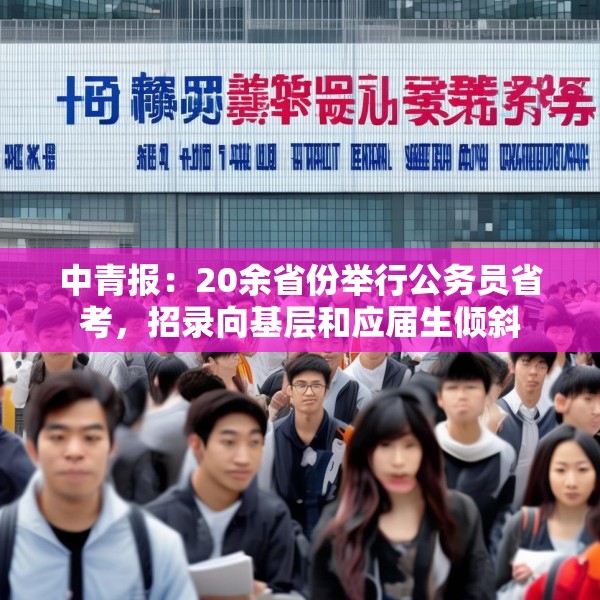 中青报：20余省份举行公务员省考，招录向基层和应届生倾斜