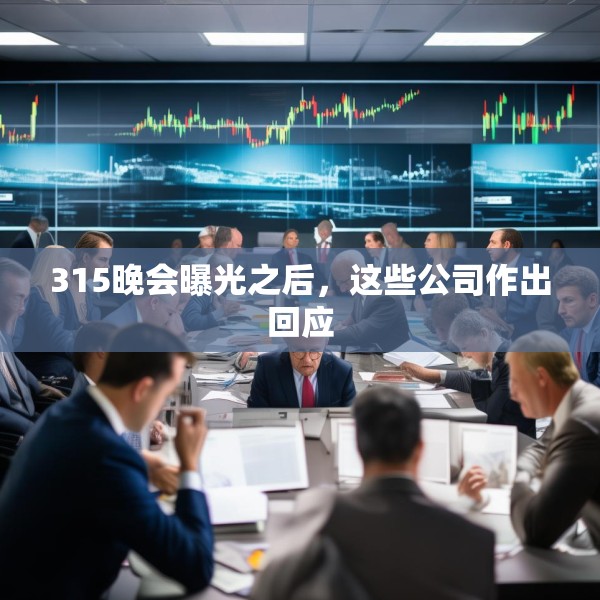 315晚会曝光之后，这些公司作出回应