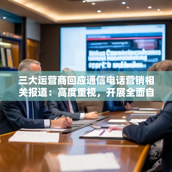 三大运营商回应通信电话营销相关报道：高度重视，开展全面自查