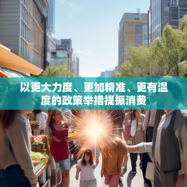 以更大力度、更加精准、更有温度的政策举措提振消费