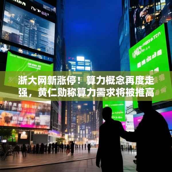 浙大网新涨停！算力概念再度走强，黄仁勋称算力需求将被推高