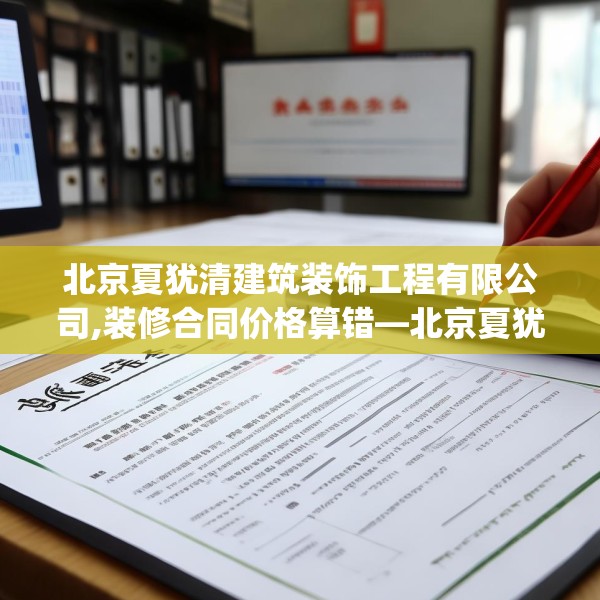北京夏犹清建筑装饰工程有限公司,装修合同价格算错—北京夏犹清建筑装饰工程有限公司362.a238b239c242fgy.24976671