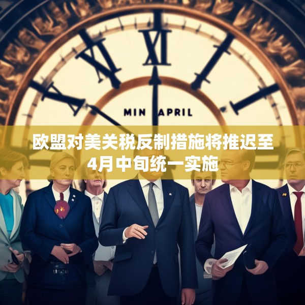 欧盟对美关税反制措施将推迟至4月中旬统一实施