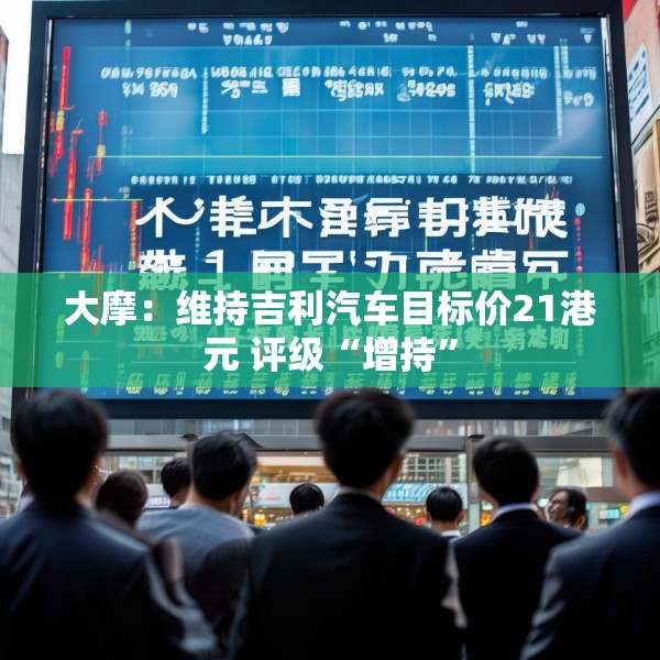 大摩：维持吉利汽车目标价21港元 评级“增持”
