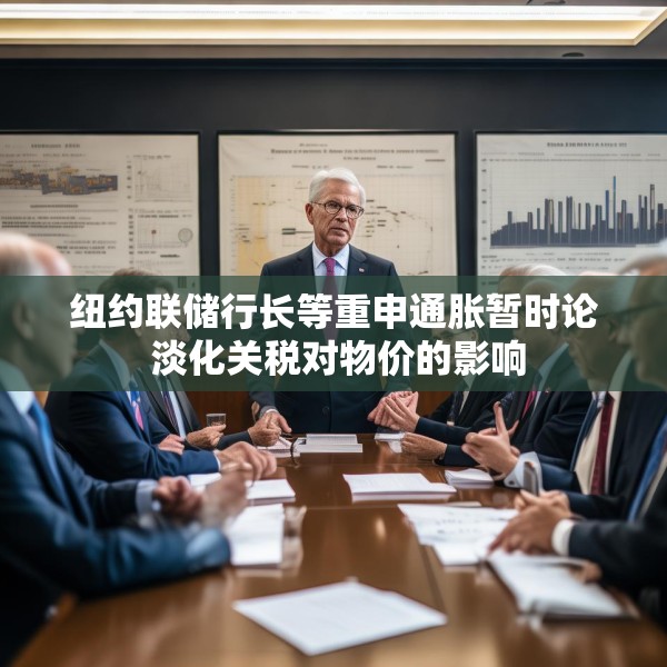 纽约联储行长等重申通胀暂时论 淡化关税对物价的影响