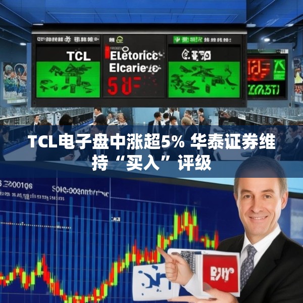 TCL电子盘中涨超5% 华泰证券维持“买入”评级
