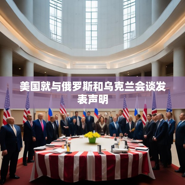 美国就与俄罗斯和乌克兰会谈发表声明