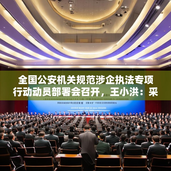 全国公安机关规范涉企执法专项行动动员部署会召开，王小洪：采取更具针对性、更有实效性的措施