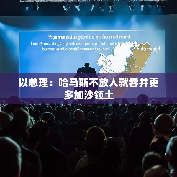 以总理：哈马斯不放人就吞并更多加沙领土