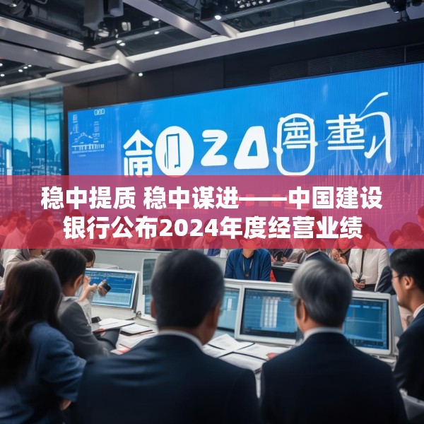 稳中提质 稳中谋进——中国建设银行公布2024年度经营业绩