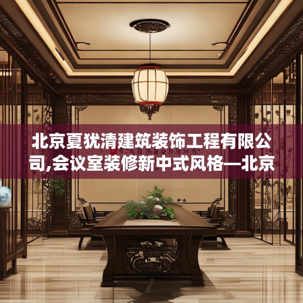 北京夏犹清建筑装饰工程有限公司,会议室装修新中式风格—北京夏犹清建筑装饰工程有限公司197.a73b74c77fgy.84bnbn