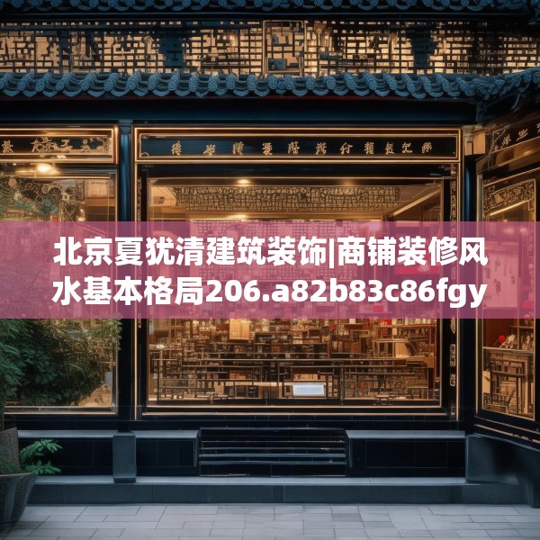 北京夏犹清建筑装饰|商铺装修风水基本格局206.a82b83c86fgy.93wew