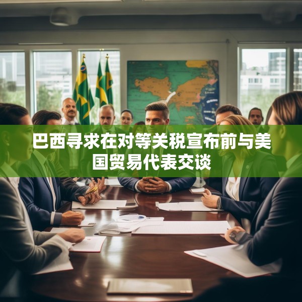 巴西寻求在对等关税宣布前与美国贸易代表交谈