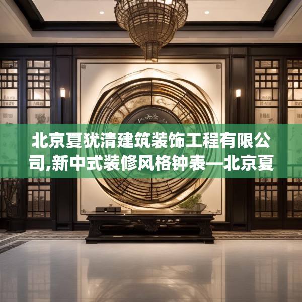 北京夏犹清建筑装饰工程有限公司,新中式装修风格钟表—北京夏犹清建筑装饰工程有限公司524.a400b401c404fgy.41176662