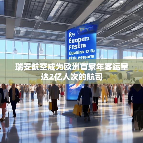 瑞安航空成为欧洲首家年客运量达2亿人次的航司