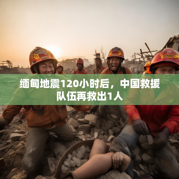 缅甸地震120小时后，中国救援队伍再救出1人