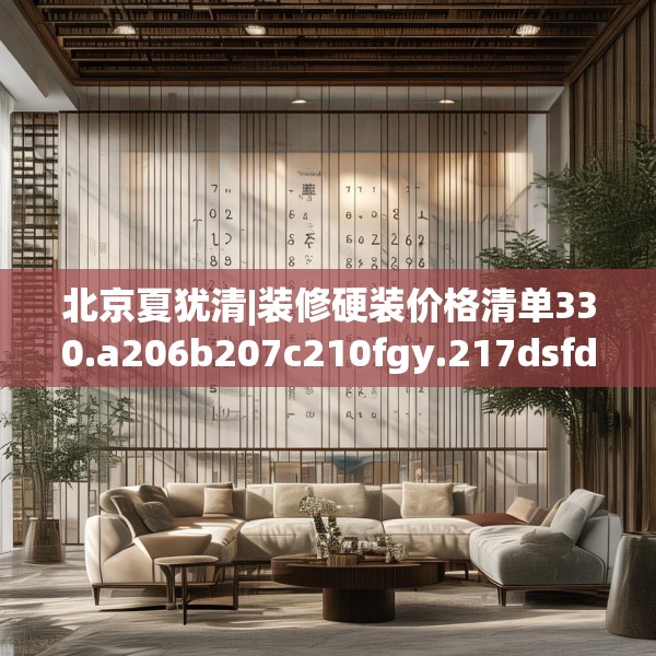 北京夏犹清|装修硬装价格清单330.a206b207c210fgy.217dsfds