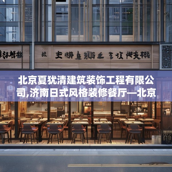 北京夏犹清建筑装饰工程有限公司,济南日式风格装修餐厅—北京夏犹清建筑装饰工程有限公司582.a458b459c462fgy.469dsfds