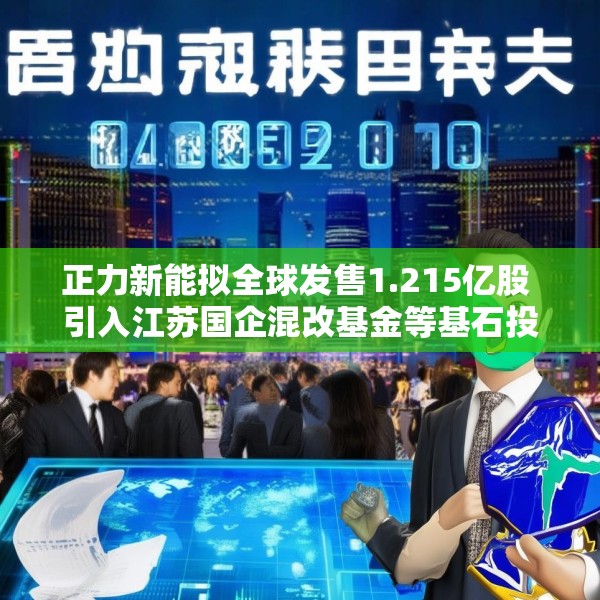 正力新能拟全球发售1.215亿股 引入江苏国企混改基金等基石投资者