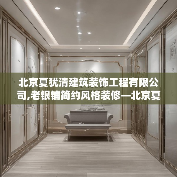 北京夏犹清建筑装饰工程有限公司,老银铺简约风格装修—北京夏犹清建筑装饰工程有限公司401.a277b278c281fgy.288fds