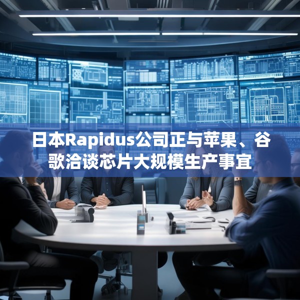 日本Rapidus公司正与苹果、谷歌洽谈芯片大规模生产事宜