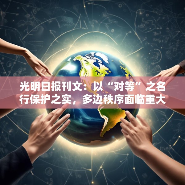 光明日报刊文：以“对等”之名行保护之实，多边秩序面临重大挑战