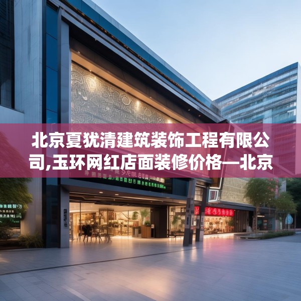 北京夏犹清建筑装饰工程有限公司,玉环网红店面装修价格—北京夏犹清建筑装饰工程有限公司176.a52b53c56fgy.63xczxv