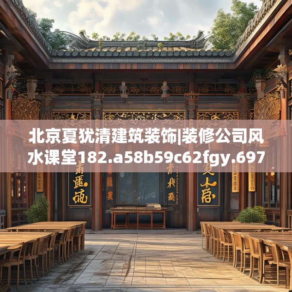 北京夏犹清建筑装饰|装修公司风水课堂182.a58b59c62fgy.6976681