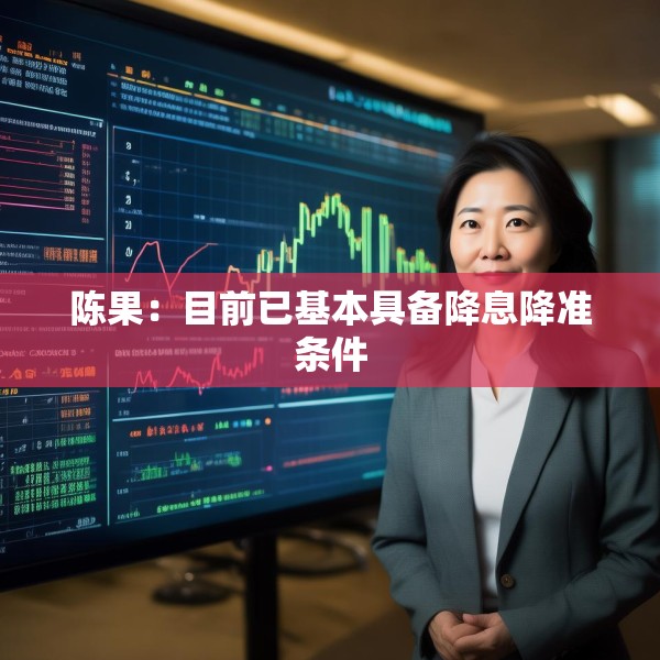 陈果：目前已基本具备降息降准条件