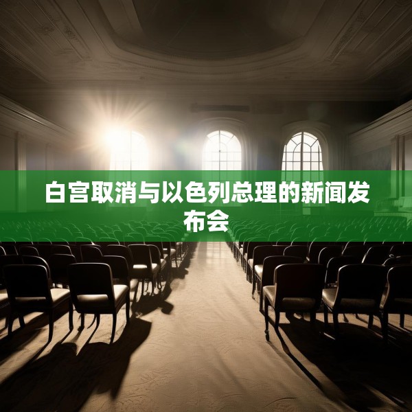 白宫取消与以色列总理的新闻发布会